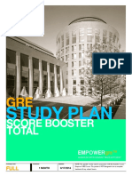 Study Plan: Score Booster Total