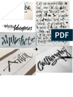 Calligraphy to Print