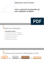 CVergara Diseno Geotecnico y Operacion de Depositos de Lixiviacion y Botadero de Ripios 2019