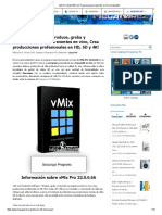 VMix Pro 22.0.0.66 Full, Programa para Transmitir en Vivo en Español