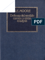 G. E. Moore - Defensa del Sentido Común y otros ensayos.pdf