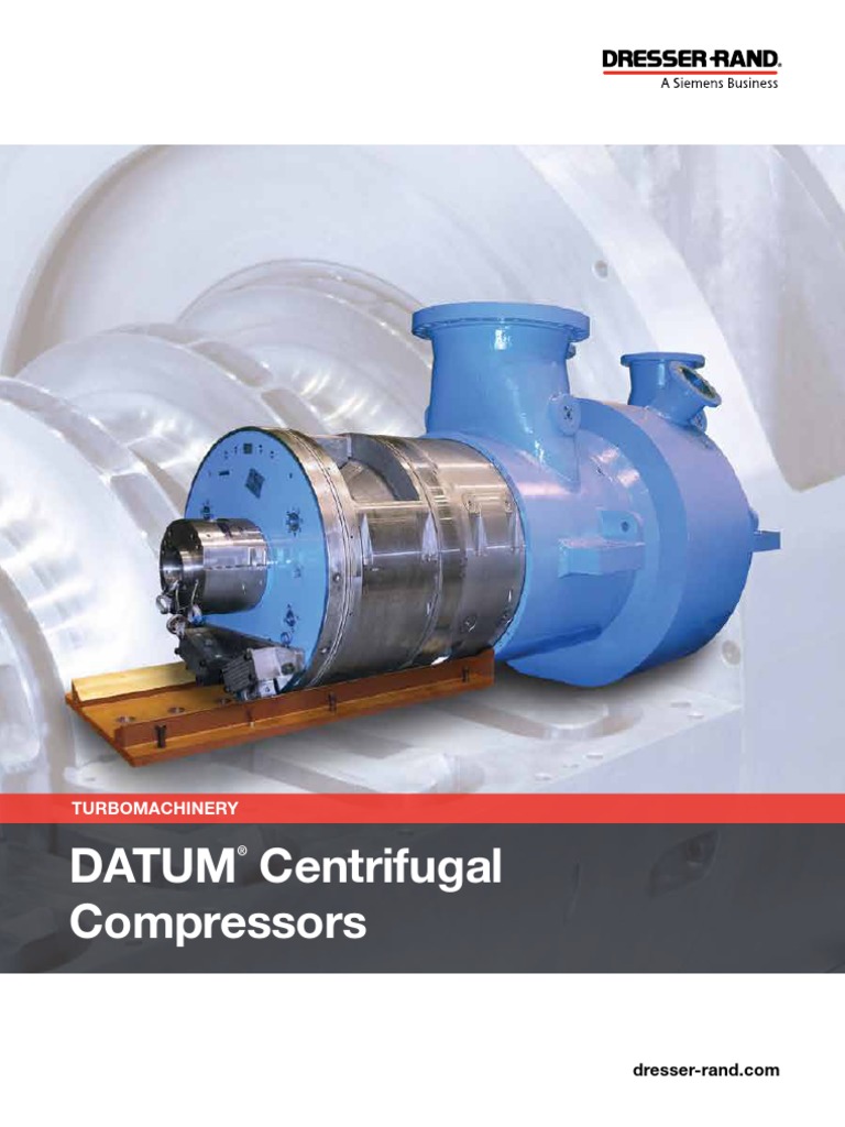Datum Centrifugal Compressors Bearing Mechanical Turbine