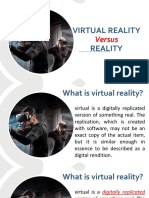 Virtual Vs Reality