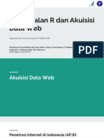R dan Akuisisi Data Web