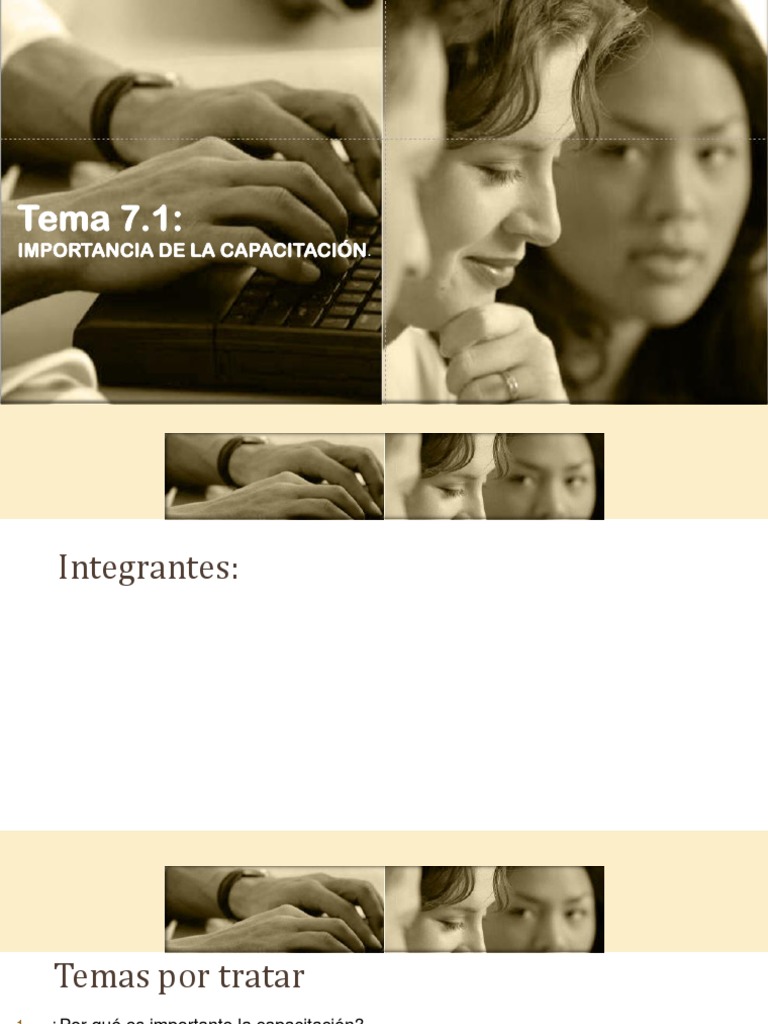 Importancia De La Capacitacion Pdf Gestión De Recursos Humanos