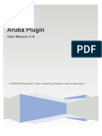 Aruba Plugins Manual