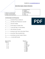 Soal Latihan Bahasa Inggris Asking For Information Kelas 8