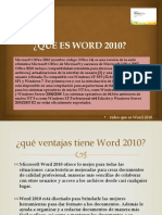 Ejercicio de Word 2010 #1