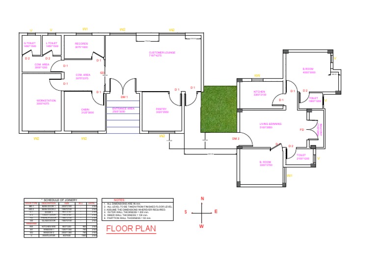 Floor Plan | PDF | Door | Local Government Areas Of Queensland