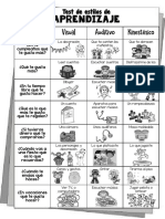 Test de Estilos de Aprendizaje PDF