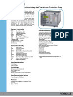 Duobias-M: 7SR242 - Multi-Functional Integrated Transformer Protection Relay