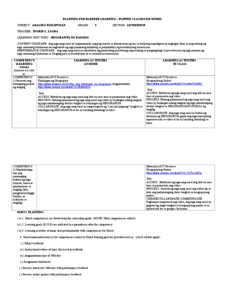 Flipped Classroom Approach | PDF