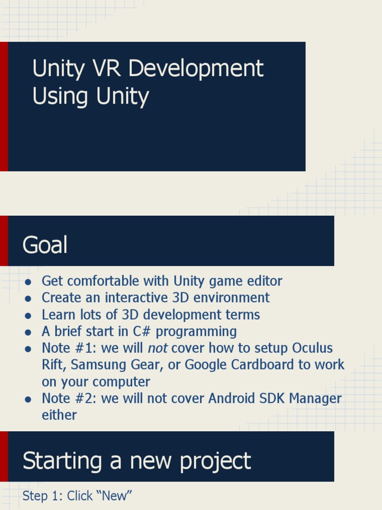 Crash Course Unity VR PDF | PDF | Ios | Virtual Reality