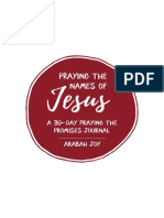 Name of Jesus 30 Day Prayer Journal FINAL