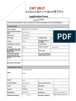 Application Form for IIM Programmes