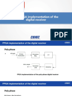 FPGA implementation of the poly-phase digital receiver