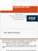 Kajian Dampak Media Teori Agenda Setting