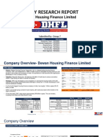 Equity Research Report: Dewan Housing Finance Limited