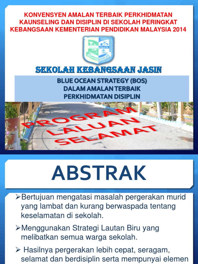 Pembentangan Peringkat Kebangsaan Amalan Disiplin Terbaik