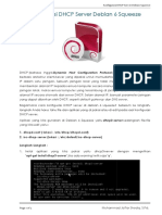 Konfigurasi DHCP Server Debian 6 Squeeze