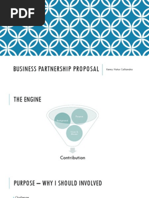 Business Partnership Proposal