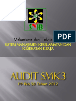 Mekanisme & Teknis Audit SMK3.ppt