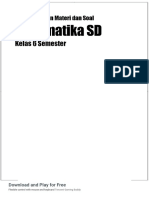 Rangkuman Materi dan Soal. Matematika SD. Kelas 6 Semester - PDF.pdf