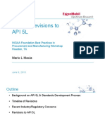 Recent Revisions To API 5L PDF