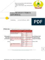 PERDARAHAN UTERUS ABNORMAL