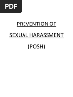 Prevention of Sexual Harassment (POSH)