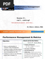 Session 11 - Con't Catch Up!: Very Important Session .Know Well .
