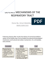 1 - Amal - Defense Mechanism of Resp Tract