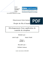 PFA: Conception Et Développement D'une Application Web Mobile de Contrôle Réception (NF X 06-022)