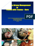 Emergency Airway Management Trauma and Burn