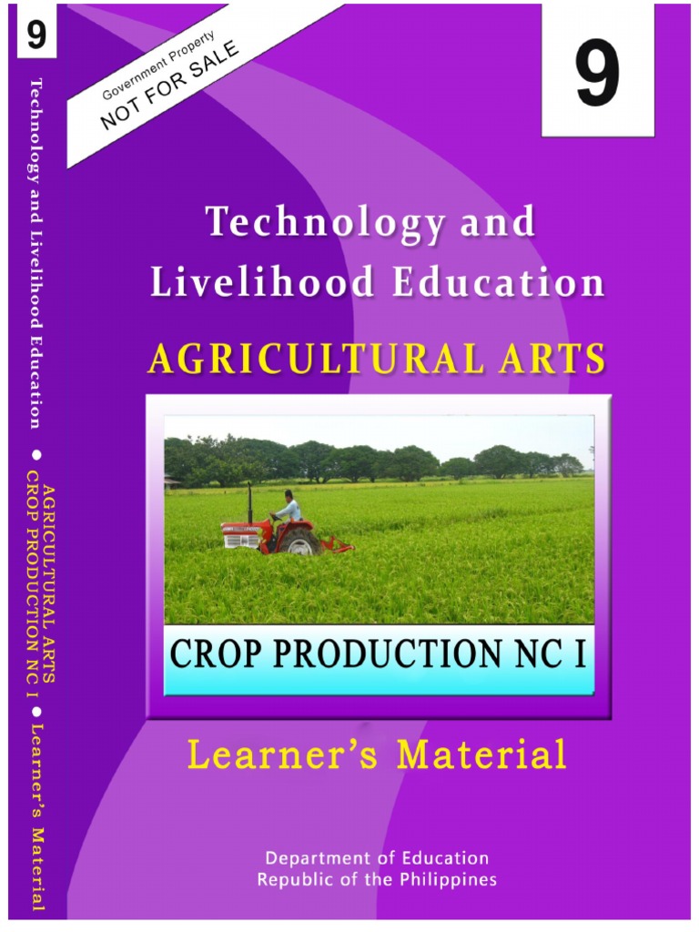 Crop Production TLE 9 LM.pdf Entrepreneurship Goal