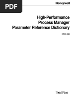 HPM Parameter Reference Dictionary