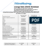 Calculate your DSCR with this free worksheet