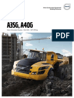 A35G, A40G: Volvo Articulated Haulers 34.5-39 T 457-476 HP