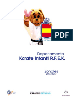 Karate Infantil R.F.E.K.: Departamento