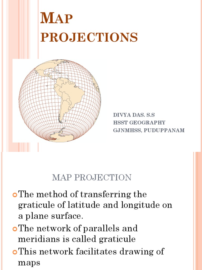 Map Projections PDF Geodesy Elementary Geometry