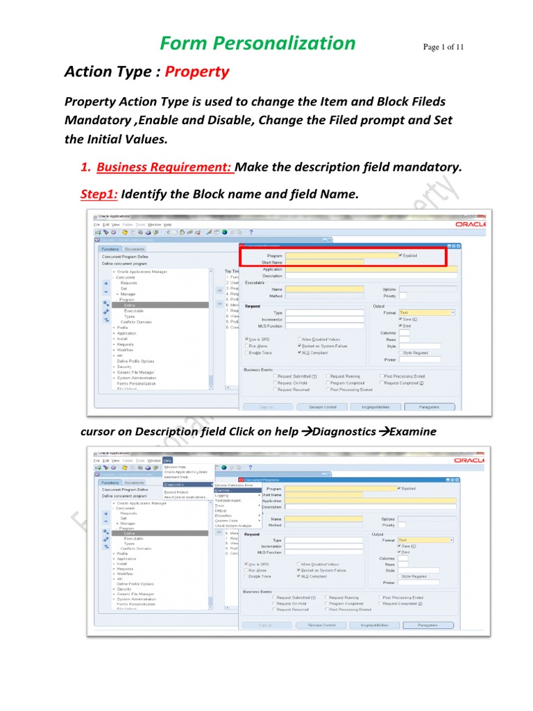 Form Field Personalization Guide | PDF | Computing | Software