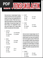 Tes Potensi Skolastik