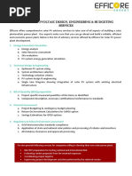 Solar Photovoltaic Design, Engineering & Budgeting Services: 1. Energy Generation Simulation