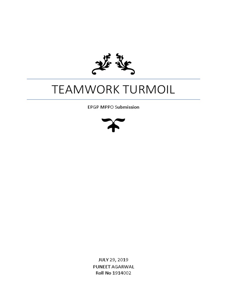 Team Dynamics and Improvement Strategies | PDF | Emotional Self ...