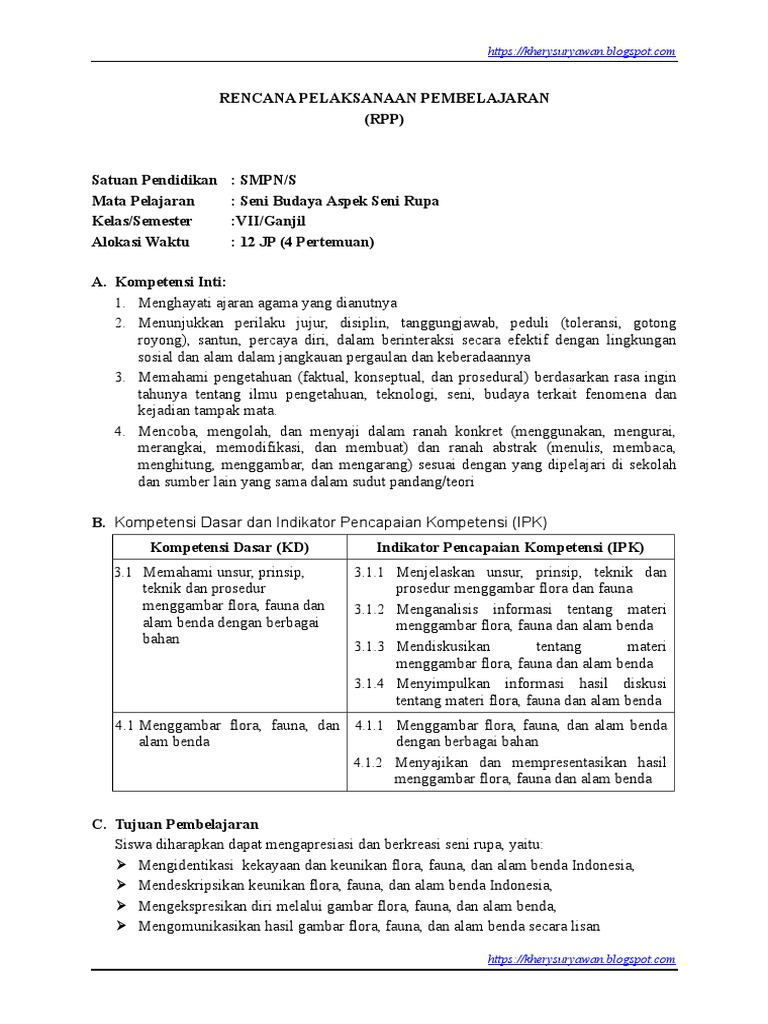 1 Bab 1 Seni Rupa Menggambar Flora 1 Bab 1 Seni Rupa Menggambar Flora