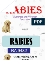Rabies: Awareness and Prevention Symposium