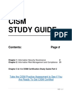 CISM Certification Study Guide Part 1