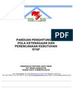 Panduan Penghitungan Pola Ketenagaan dan Perencanaan Kebutuhan Staf