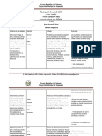 Planificación 2019 Arte 5º, 6°,,7º,8º