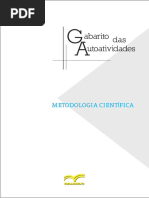 Metodologia Cientifica